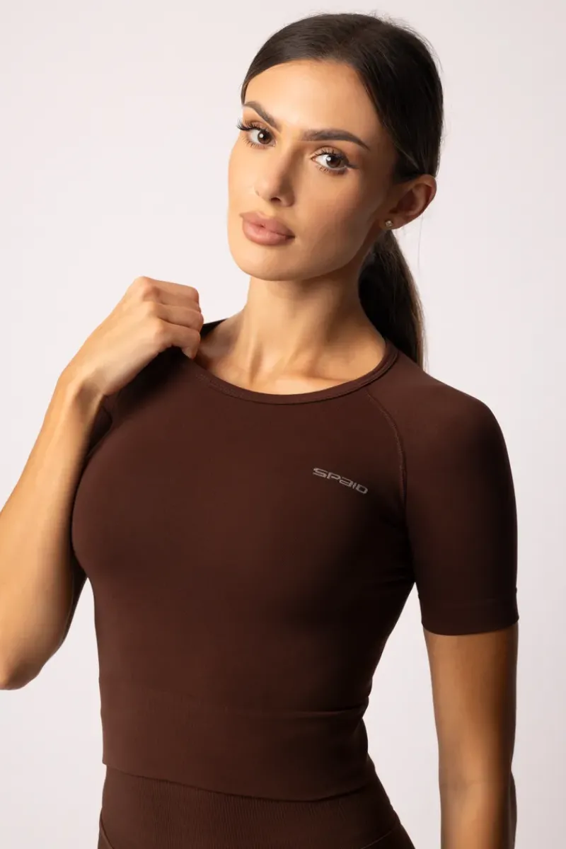 Spaio ADAPT RASHGUARD WITH SHORT SLEEVES | Women Tops | Fitness