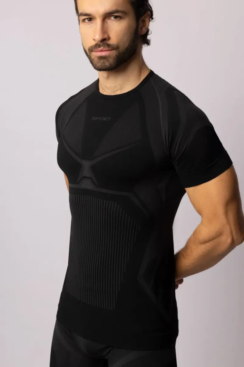 Spaio SHORT SLEEVE T-SHIRT CONFIDENCE MEN | Women Thermoactive Underwear | Tops