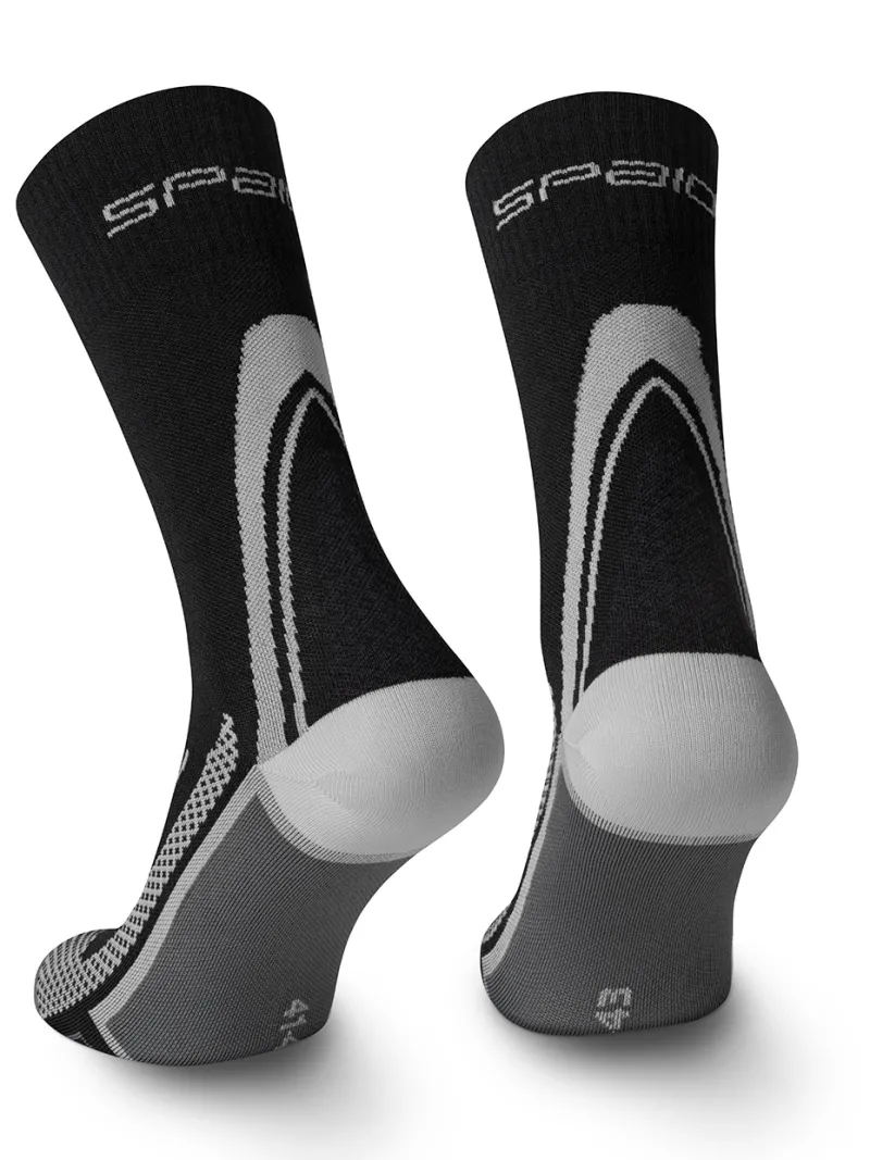 Spaio TREKKING COMPRESSION SOCKS TACTICAL BLACK/GREY | Women Trekking | Survival