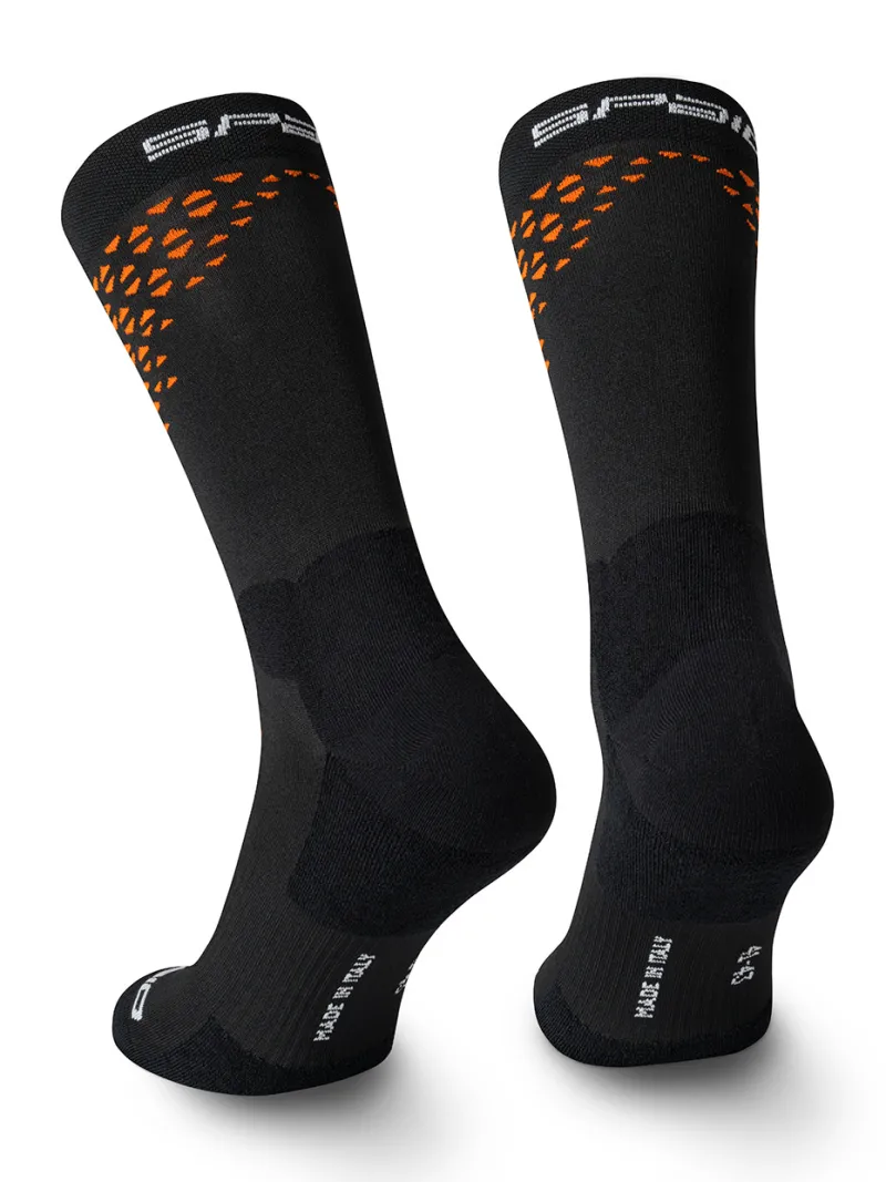 Spaio TREKKING SOCKS FIERCE BLACK/ORANGE | Women Trekking | Running